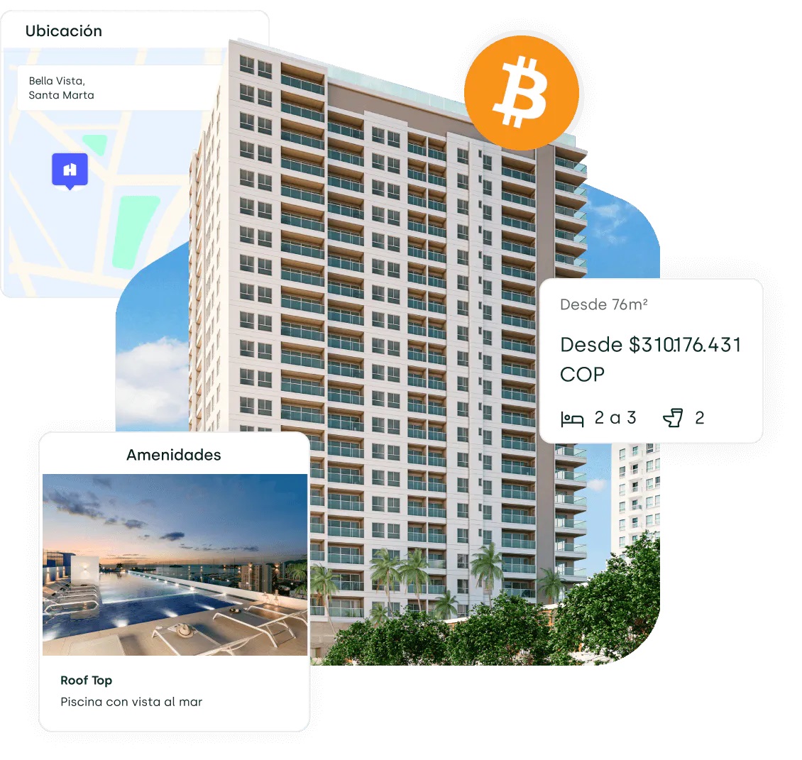 real estate companies that accept bitcoin